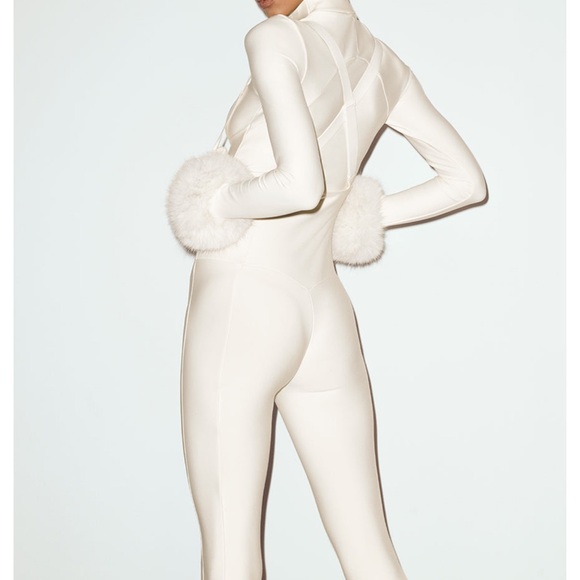 ALO white ski bib - Picture 2 of 5